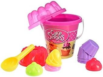 Beach Toys For Girls Children Toddlers Suitable For Sandpit Pink Cake Sand Mold Summer Gifts