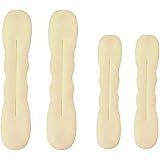 CUHZA 4 Pezzi Ciambelle per Chignon, Chignon Facile per Capelli, Chignon per Ciambella Bambina, Spugna per Chignon Accessori 