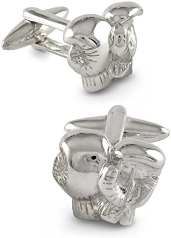 Knock-Out, Boxing Glove Cufflinks, Sterling Silver, Handmade
