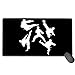 Produktbild liulishuan Extended Large Gaming Mouse Pad/Mat, Taekwondo Silhouette Custom Mouse Pads with Non-Slip Rubber Base for Laptop, Durable Stitched Edges Multicolor18