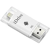 USB Flash Drive 16GB HD Memory Stick with Lightning Connector Micro USB for iPad, iPod, Android phones and computers