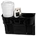 Produktbild INION® Hochwertige KFZ Getränkehalter - Becherhalter - Ablagefach - Stauraum - Cup Holder - Aufbewahrungsbox - Ablagefach Stauraum - Dosenhalter - Becherhalter - Kaffeehalter - Flaschenhalter - Pommes halter - Burger&Cola Halter - Drink Holder - Organizer - Für alle Auto PKW LKW Ideal für Mittelkonsole Fahrersitz&Beifahrersitz und Rücksitz, Rückbank zwischen den Sitzen