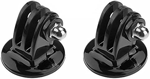 PTCM 2pcs Tripod Mount Adapter for Sport Camera GoPro HD Hero 1 2 3 Black Seat Conversion Nut Copper