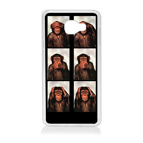 Aux Prix Canons - Etui Housse Coque 3 singes sages Samsung Galaxy A3 2017