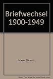 Cover zum Buch Briefwechsel 1900-1949