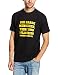 Produktbild Shirtzshop Herren T-shirt ICH HASSE MENSCHEN, TIERE UND PFLANZEN! STEINE SIND OK., Schwarz, M