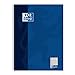OXFORD 100050358 Collegeblock Schule 10er Pack A4+ kariert mit Rand 80 Blatt seidenglattes Papier gelocht dunkelblau Schreibblock Notizblock Briefblock Schulblock