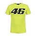 Produktbild VR46 Offizielles Valentino Rossi T-Shirt großes Logo Core Sammlung gelbe - Gelb, XL