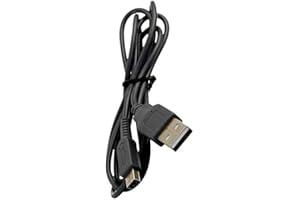 SOUIWUZI Cavo di alimentazione di carica 3DS, cavo del caricabatterie USB per il cavo di ricarica di potenza di gioco 3DS e carica per nuovo 3DS XL/ NUOVO 3DS/ 3DS XL 3DS Cavo di dati Cavo USB Cavo per il
