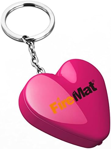FireMat Windproof Flameless Lighter (Heart pink) Electronic USB Charged Cigarette Lighter