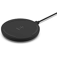 Belkin Boost Charge Wireless Charging Pad 15W (Qi Certified Wireless Charger for iPhone, AirPods, Samsung, Google and more, P