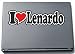 Produktbild INDIGOS UG - Aufkleber - I Love Heart Decal Sticker Laptopskin 297 mm - Ich liebe - I LOVE Lenardo - Laptop Netbook Computer - Sticker mit Namen vom Mann Frau Kind