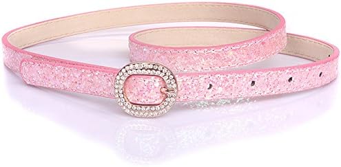sequin belt Lady fine decoration and little belt Simple Joker belt-D One Size