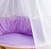 ComfortBaby® classic fitted sheet, fits SmartGrow 7in1; baby cot round and oval mattress 2-pack 