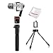 Produktbild MOZA Mini-G 3 Achsen Handy Stabilisator Gimbal für GoPro Hero 5,Hero 4,Hero 3+,Hero 3,YI 4K Aktions kamera mit Mini Stativ und Pergear Reinigung Tuch