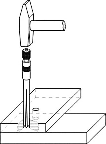 Rennsteig 430 143 verstellbarer Zentrierkoerner Satz 3-teilig - 2