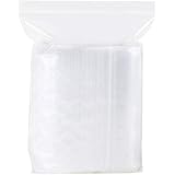 BESTOMZ Buste con Chiusura di Zip Trasparente Porta Alimenti Riutilizzabile10x15cm 100PCS