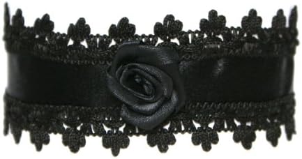 Gothic Vampire Medieval Punk Neckband, Choker, Collar, Lace