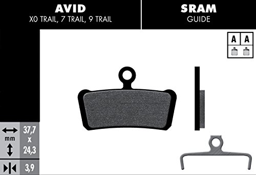 Galfer Bremsbelag Standard Avid – X0 Trail, 7 Trail, 9 Trail, SRAM Guide alle Modelle - 2