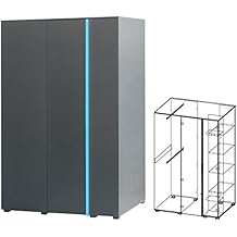 Suchergebnis auf Amazon.de für: kleiderschrank höhe 130 cm