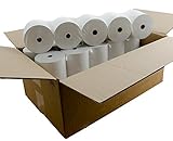 Albasca Bonrollen, Thermopapier 80/80m/12, VE 1 Karton mit 30 Rollen- 80mm Breite, 80m Lauflänge