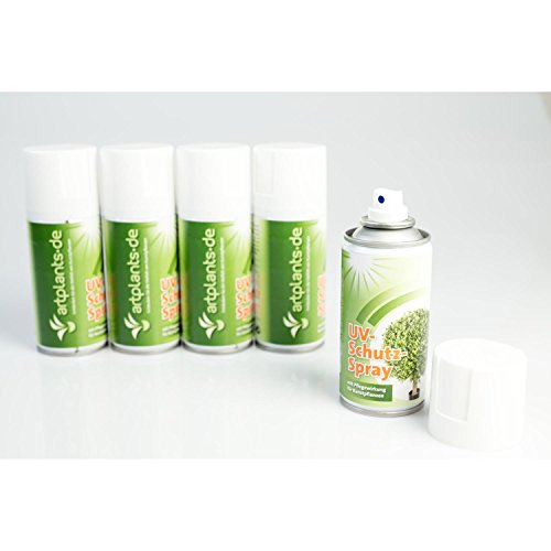 UV Schutz Spray mit Pflegewirkung für künstliche Pflanzen und Blumen, Kunstbäume und Kunstpalmen – für Außen- und Innenbereich – 150 ml Dose – artplants - 5