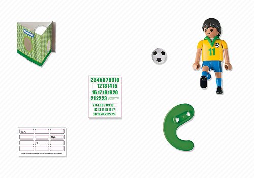 Fútbol: jugador brasil