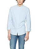 FIND Jasper Oxford, Camisa para Hombre, Azul (Blue), Large