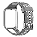 Produktbild Strap Band,Janly für Tomtom Runner 2/3 Spark / 3 Sport Ersatz Silikon Armband Uhr (Grau)