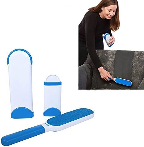 Pet Brush for Wizard Enrfernung Hair Brush for Clothes Brush, Lint Remover, Pet Hair Remover Reusable – Travel Size, Fur &amp; Remove Lint Roller Hair Remover with Self-Cleaning Dog Cat Hair