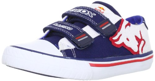 Geox J Pit Lane R.b.e Blue/White Fashion Trainer J32K8E10C0288 3 UK Youth, 36 EU