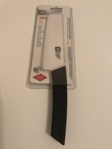 RICHARDSON SHEFFIELD ZENITH CERAMIC 15cm NAKIRI KNIFE WHITE