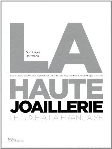 couverture de : La haute joaillerie