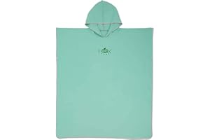 QKTYB Poncho Toalla Adulto Hombre Mujer, Toalla Poncho con Capucha, Poncho Surf de Microfibra Extra Largo, Secado Rápido y Ligero Tamaño Universal Ideal para Natación y Playa