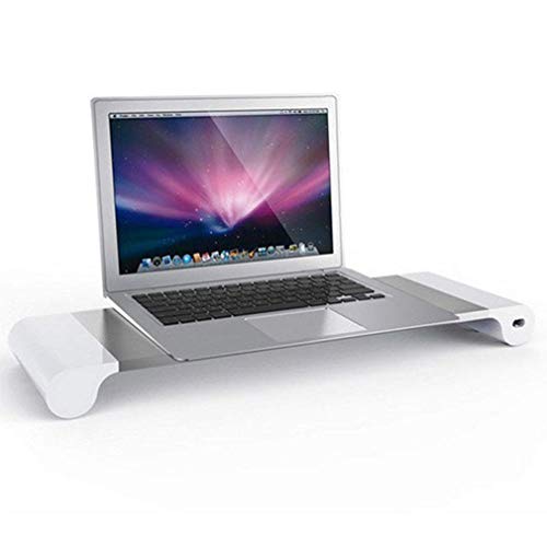 Hozora Base in Lega di Alluminio Smart Stand Porta Caricatore USB 4, Supporto Smart Base per Laptop, Supporto Caricatore da Tavolo per MacBook