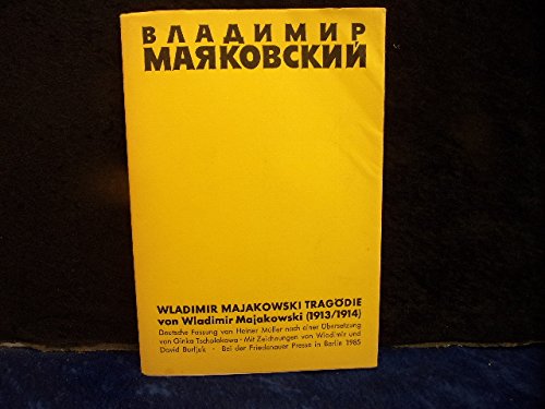 Wladimir Majakowski Tragödie