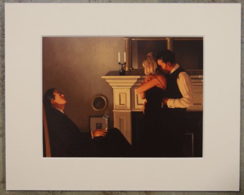 Beautiful Losers by Jack Vettriano Mounted Art Print Picture (10" x 8" - 25cm x 20cm) Unframed