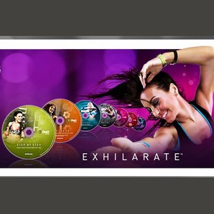 Zumba Fitness® Exhilarate Deutsche original version Premium Body Shaping System 7 DVDs Set