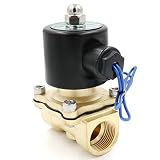 Port-Größe: 3/4 Zoll heschen Messing Elektrisches Magnetventil 3/4 Zoll DC 24 V Direct Action Wasser Air Gas Normalerweise geschlossen Ersatz-Ventil