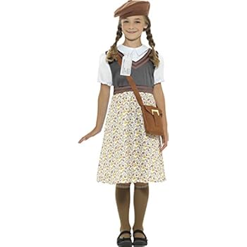 Evacuee Girl Costume - Fancydress four less