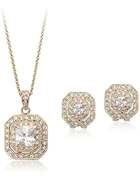 18 Karat vergoldete Schmuck-Set 