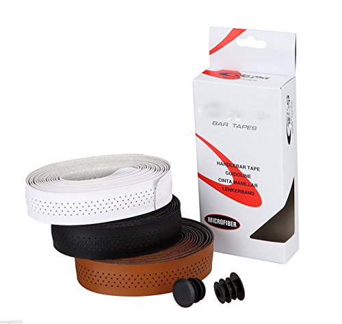 Cinta de Microfibra Vintage Clasica de Cuero para Manillar de Biciclet