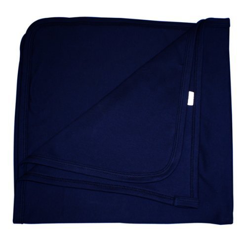 BabywearUK Baby Blanket - Cotton - Navy - British Made