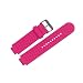 Produktbild Altsommer 8 Farben für Garmin Fenix   5 Plus Silikon Sportarmband Uhrenarmband Erstatzband Easy Fit Edelstahl mit1BedienwerkzeugFaltschließe Uhr Armband Sportlich für Herren 220MM (Hot Pink)