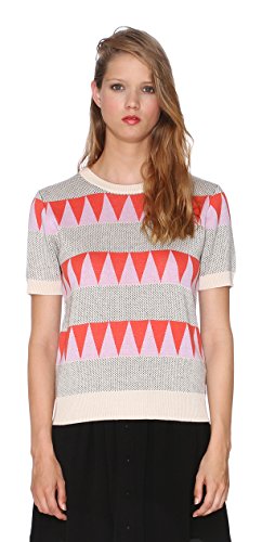 Pepa Loves Women's Regular Fit 3/4 Sleeve Maternity Jumper -  Multicoloured - UK 14