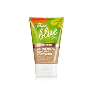 true blue spa foot scrub