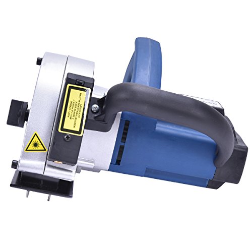 SNAUZER ®Mauernutfräse Mauerfräse Schlitzfräse 1700W Ø 150 MM Mauer Nut Schlitz Fräse + Koffer - 3