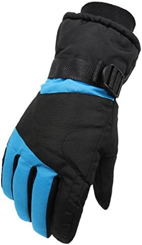 Yingniao Winter Ski Gloves - Waterproof Snowboard Skiing Full Finger Warm Snow Gloves - Outdoor Windproof Snowproof Camping Hiking Climbing Mountain Bike Trekking Cycling Gloves Blue