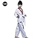 Produktbild Taekwondo Uniform Taekwondo Kleidung Kinder Erwachsene Baumwolle Gi Kleidung Kampfsport Trainingsanzüge Taekwondo Kleidung Kragen Farbe zufällig