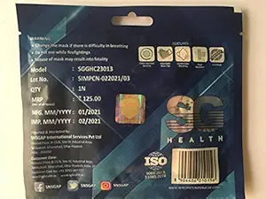 SG HEALTH N95 Kids pollution dust mask (Pink)